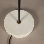 Vintage floor lamp in aluminium and metal, design, Italy, 1960s