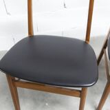 Set of 4 Farstrup Mobler chairs model 210 Danish Scandinavian 1960