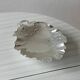 Vintage silver-white metal catchall tray