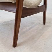 Mid Century Teak Wébé Armchair by Louis van Teeffelen, 1960's