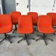 Series of six Comforto edition chairs circa 1980