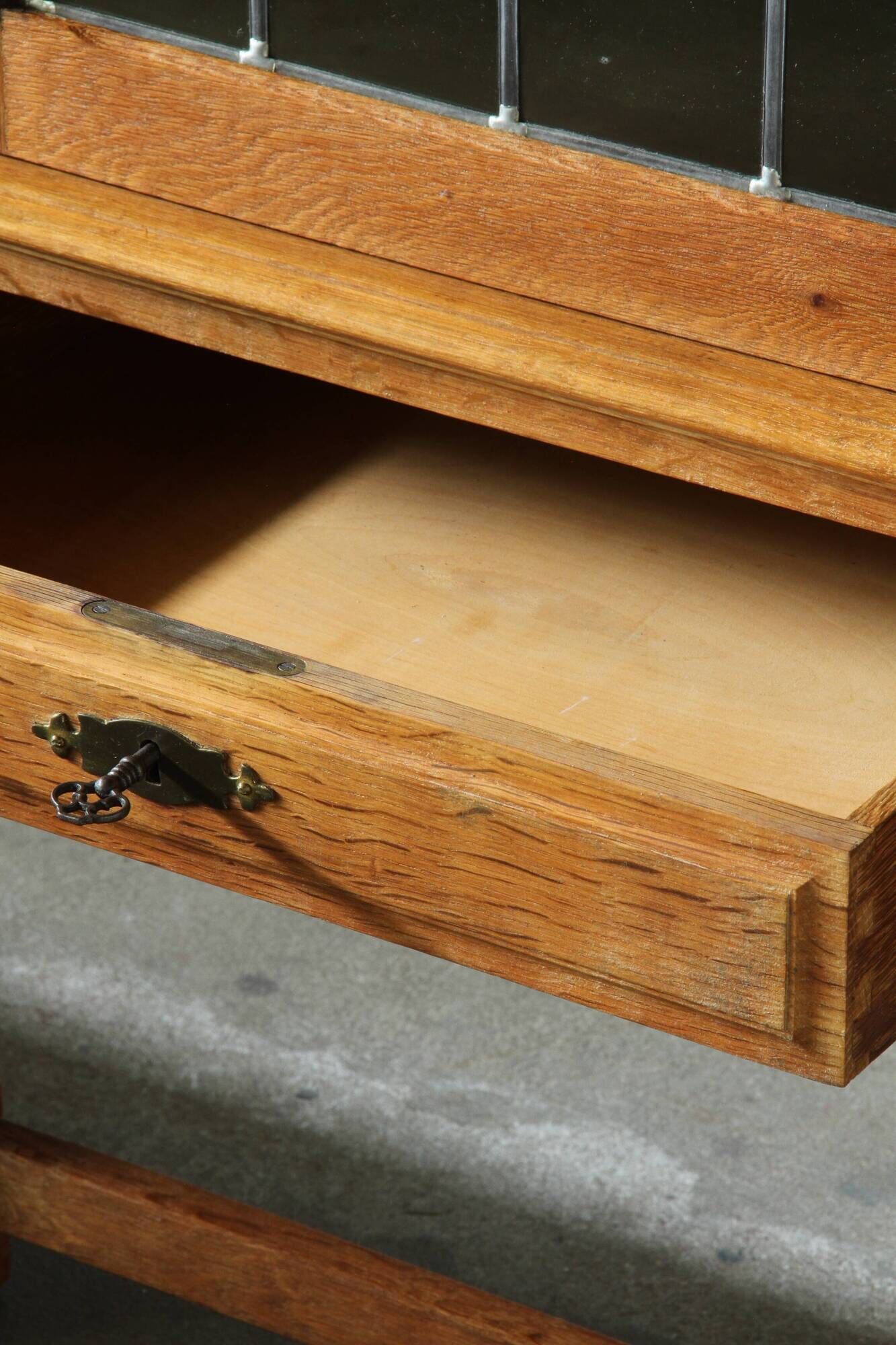 Vintage Danish 1960s Modern Oak Cabinet In The Style Of Henning Kjærnulf