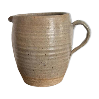 Stoneware pitcher