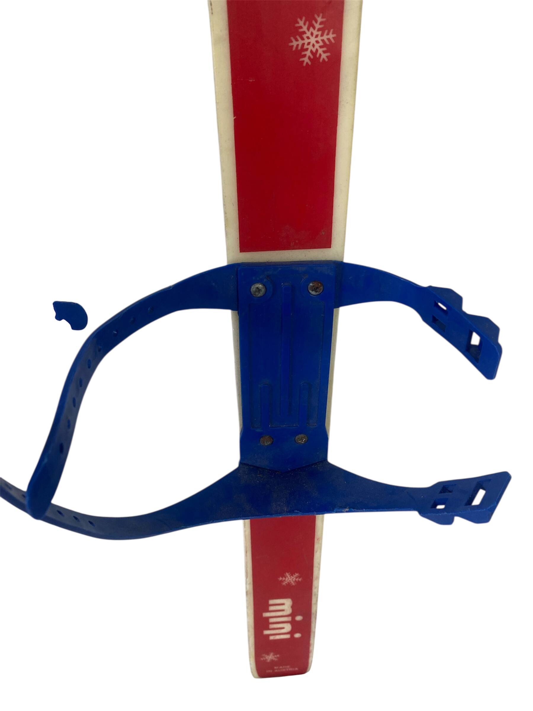 Vintage 80s junior/child ski pair