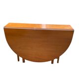 Table dite « Gateleg » style scandinave