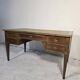 Double-sided writing desk in mahogany, Louis XVI style – 19th century