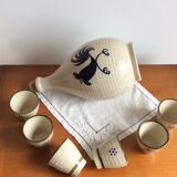 Ceramic liquor service vintage