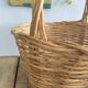Round rattan basket 35 cm diameter