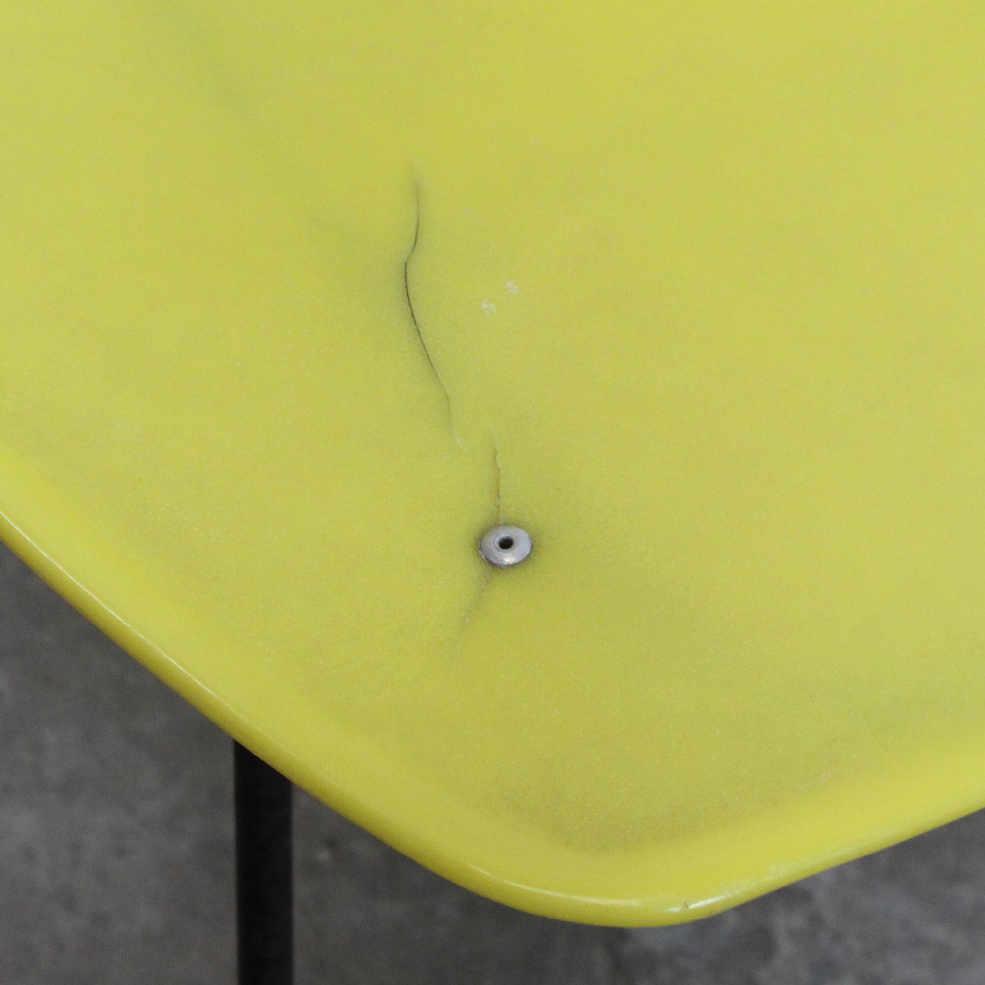 "Shell" chair with sled base by Pierr Guariche for Meurop 1961