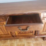 Massive wooden sideboard