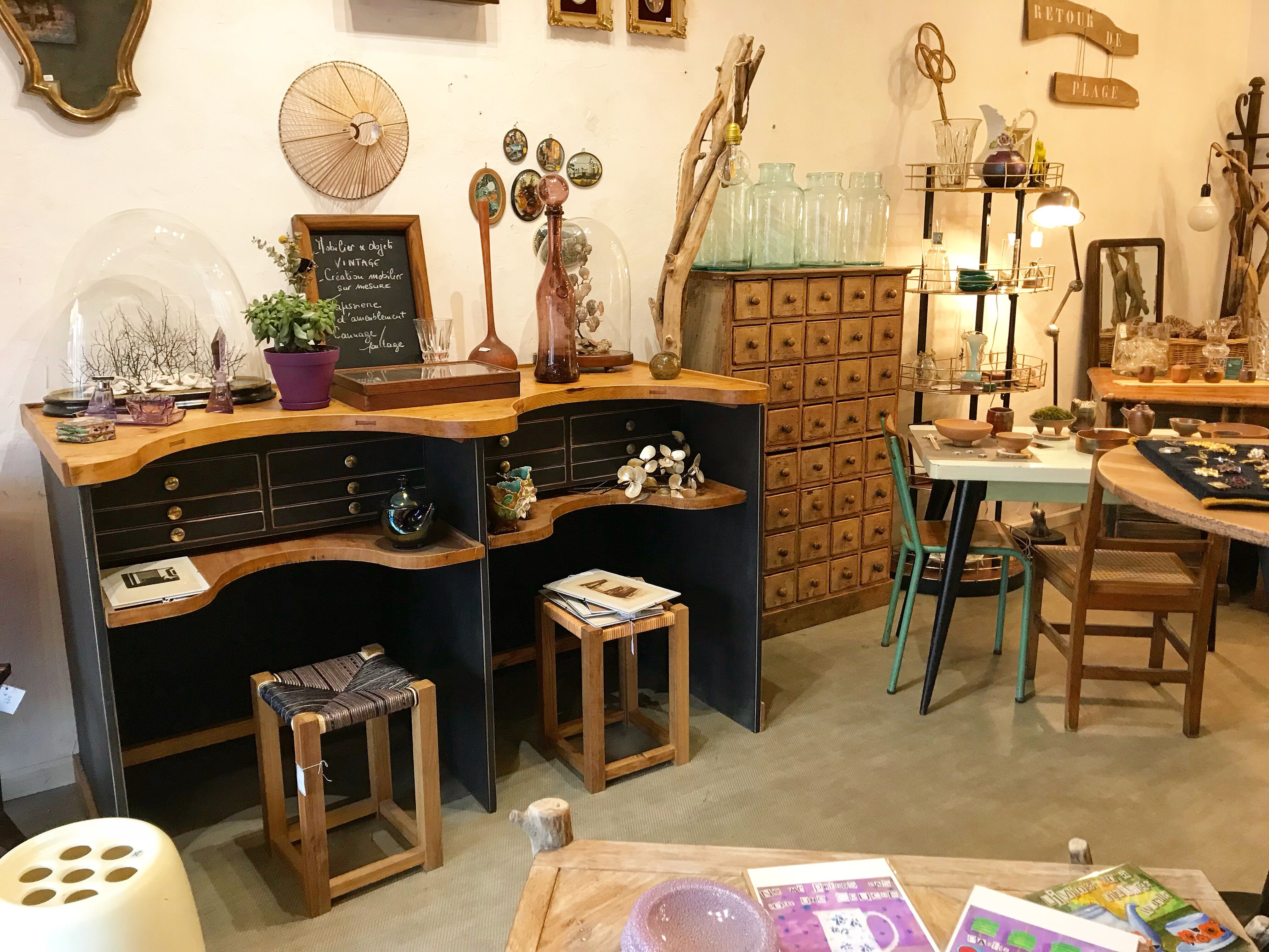 Workbench for a double jeweller of trade furniture