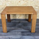 60s 70s oak coffee table Esko Pajamies Asko Finland