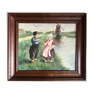 Un air de pipeau devant - moulin