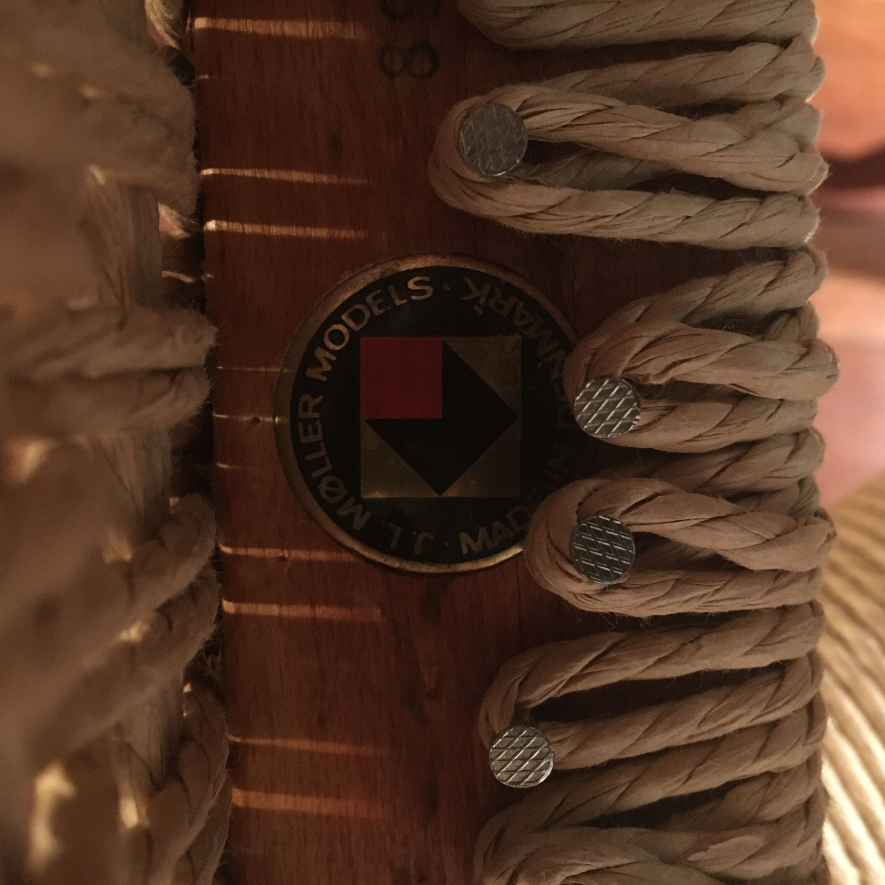 No.75 chairs & table by Niels Otto Muller for J.L. Mollers, 1950s