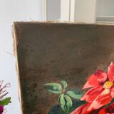 Ancienne peinture de roses