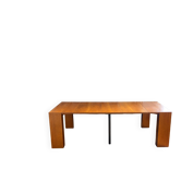 Table console extensible en bois massif 2 à 10 personnes
