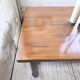 Table de ferme campagne noyer massif XL 250cm
