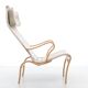 Paire de  fauteuils scandinaves modèle  Miranda