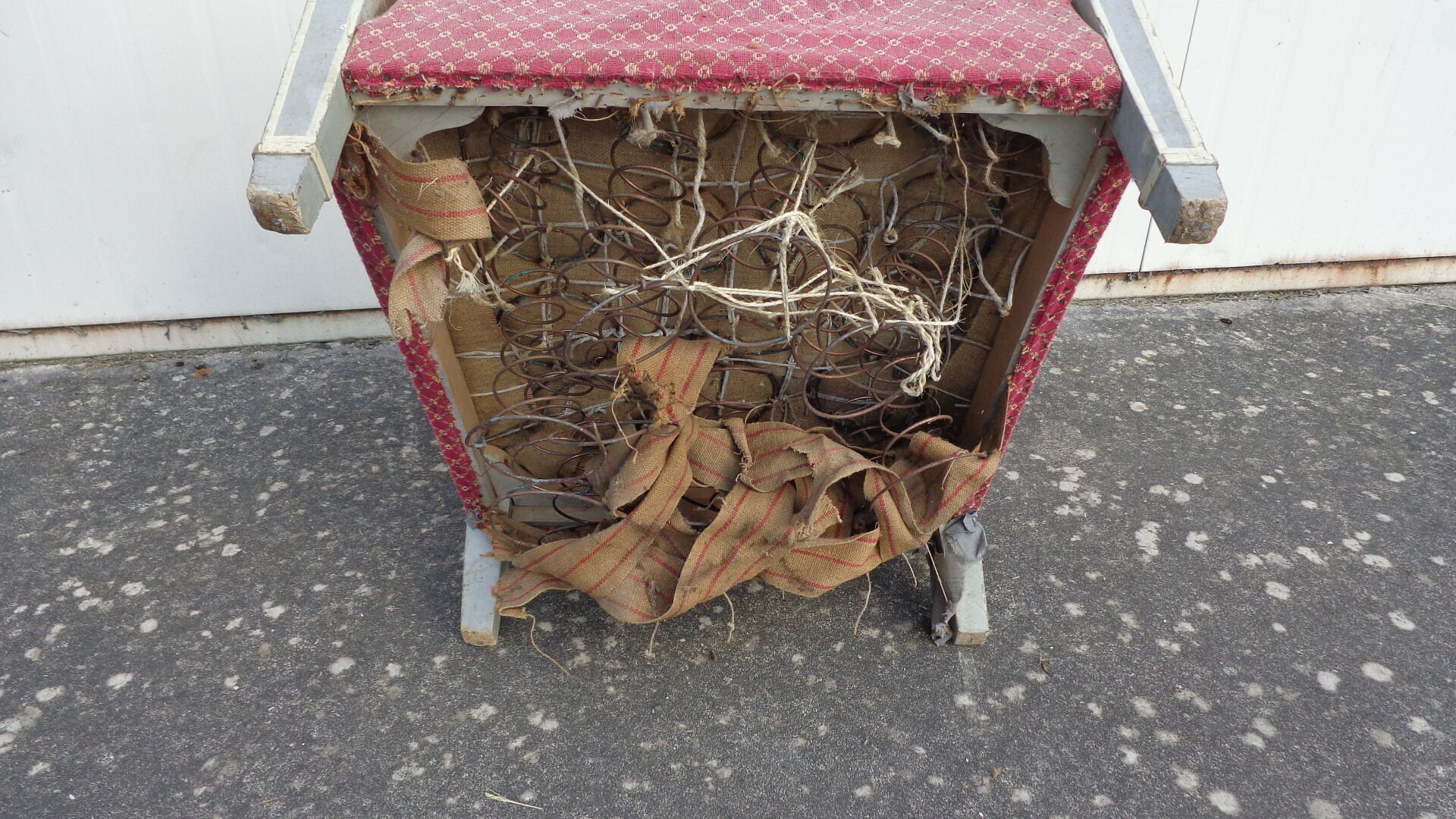 Empire armchair to restore