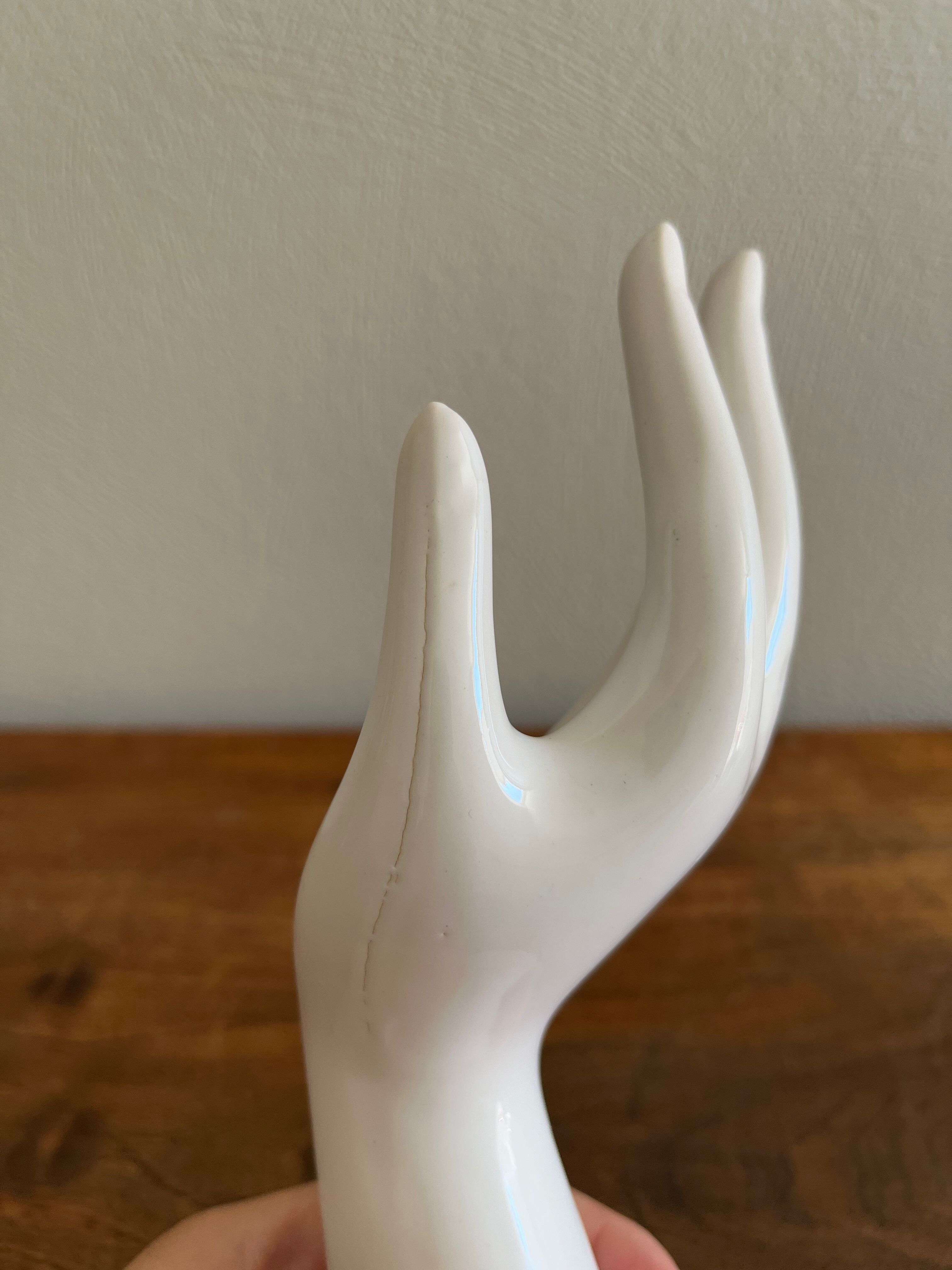 Handmade ring sizer vintage soliflore vase