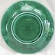 3 fruit plates Sarreguemines majolica shaded enamel Rubelles