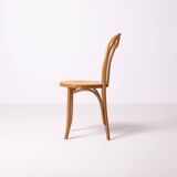 Thonet / Radomsko heart chair, set of 4, hand woven cane, Poland, circa 198