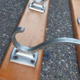 Set of two vintage coat racks