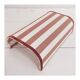 Striped fabric wall lights
