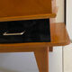 Vintage wardrobe with compass feet from the 60s