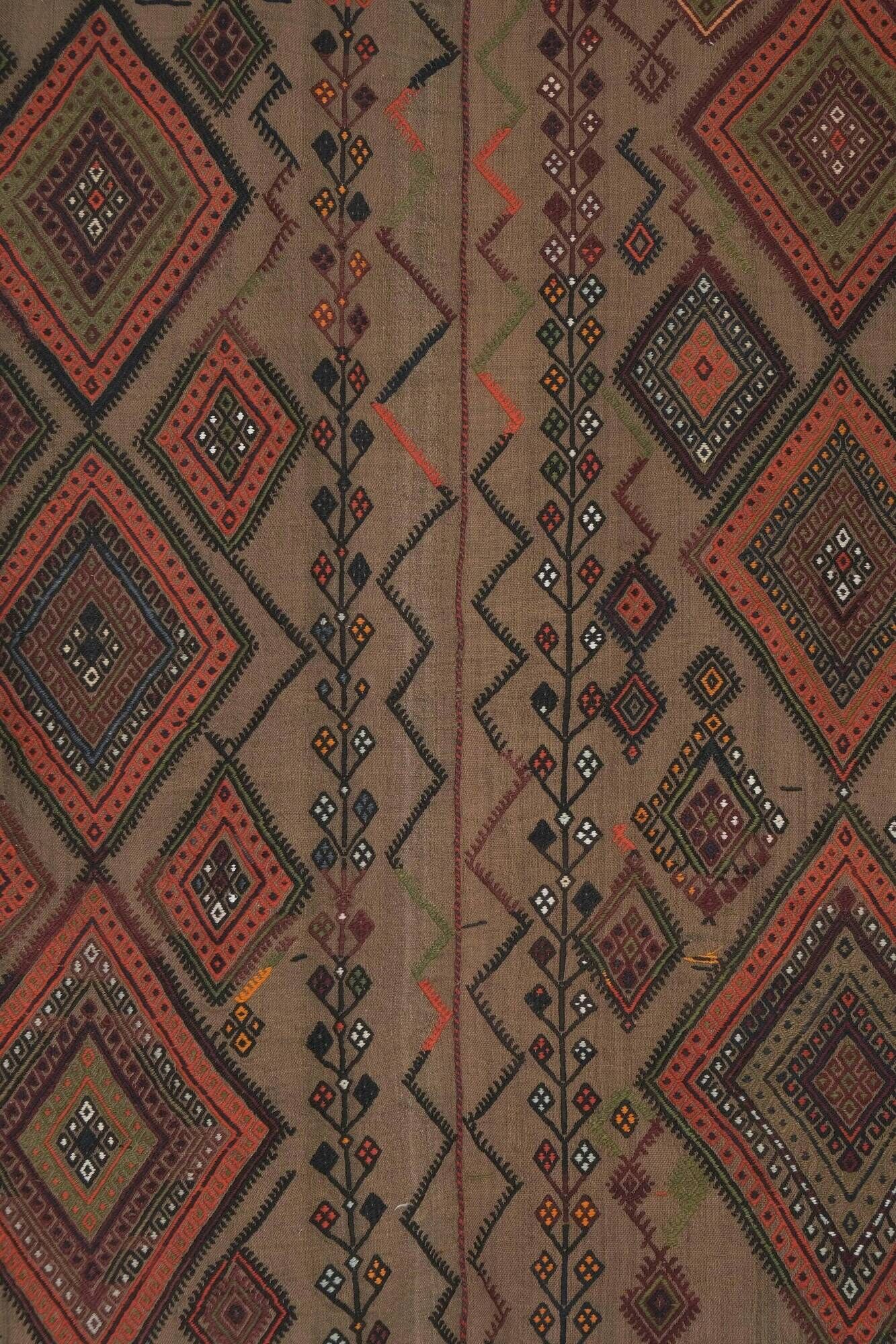 Vintage Turkish kilim handwoven 159x185 cm
