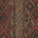 Vintage Turkish kilim handwoven 159x185 cm