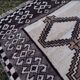 Vintage Turkish Oushak rug 103x200 cm