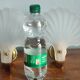Vintage frosted glass shell wall sconces
