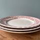 Set of 3 flat plates Iron Earth Wolf Mill & Hamage model Athens