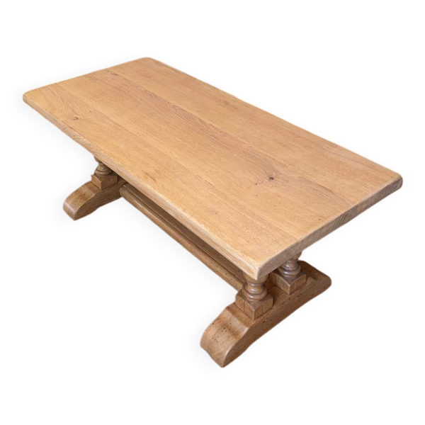 Table basse en chêne massif