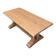 Solid oak coffee table