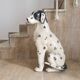 Grande statue chien dalmatien en céramique, années 80