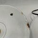 Enameled sheet metal pendant lights