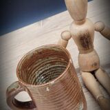 Duo of stoneware cups