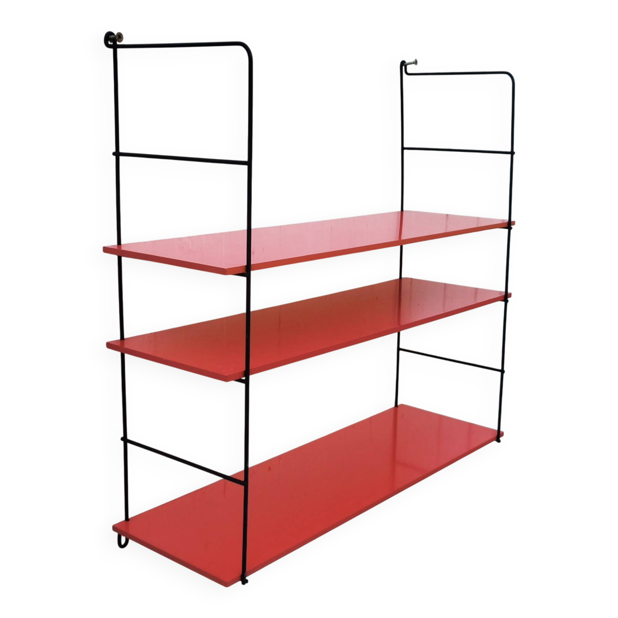 60's design string style wall shelf