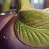 Plum slip pitcher - Italy