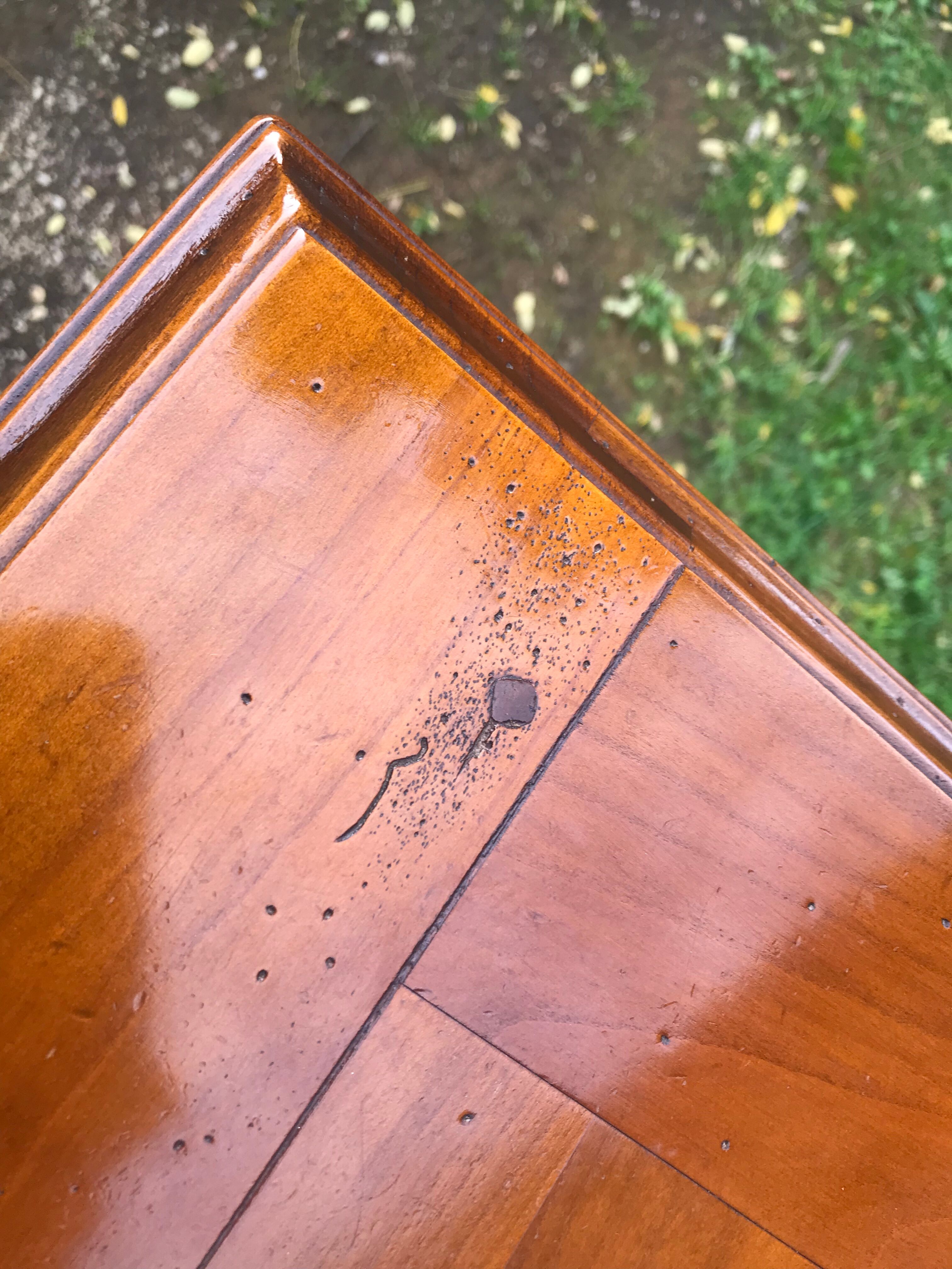 Louis XVI cherry-style chest of drawers