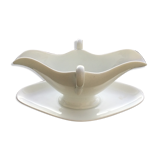 Saucière ancienne blanche