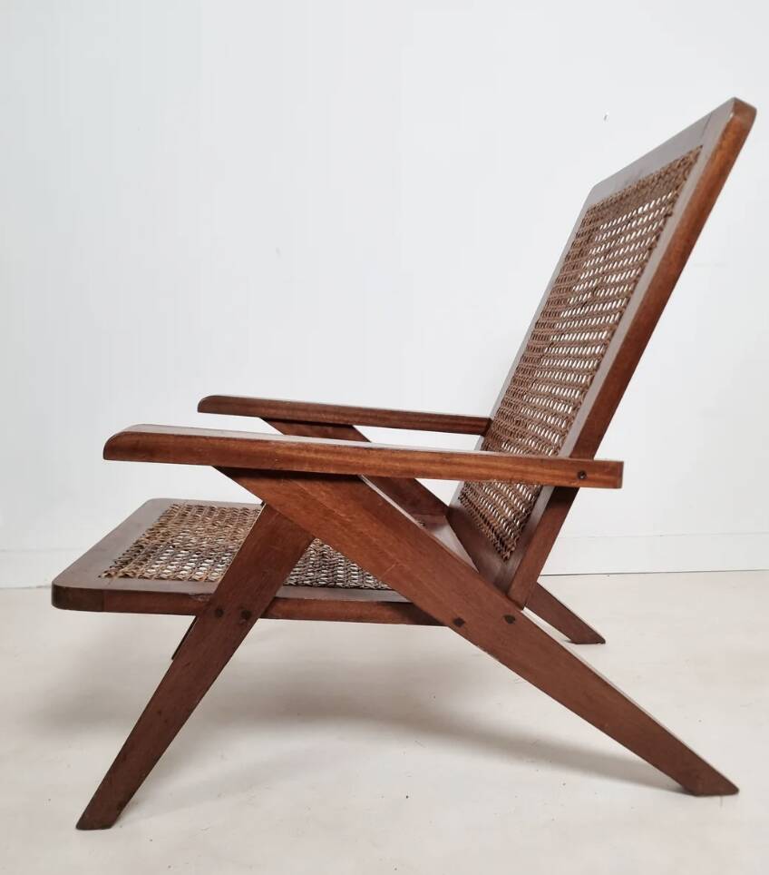 Fauteuil colonial du Comptoir Français à Brazzaville
