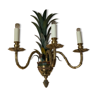 Pair of palm sconces