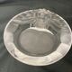 LALIQUE, ashtray with crystal lion's head XXth