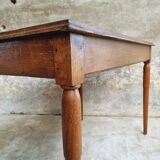Antique table oak dining table 75 x 110 cm