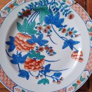 Chinese plate in porcelain Macau