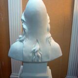 Large bust marianne (reinforced plaster) h76cm