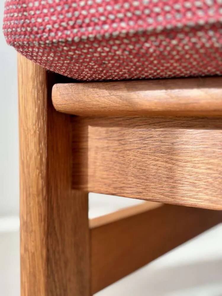 Fredericia armchair Søren Holst model 2551 oak 1960s